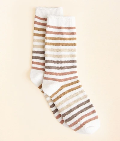 Striped Crew Socks