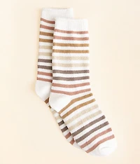 Striped Crew Socks