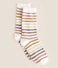 Striped Crew Socks