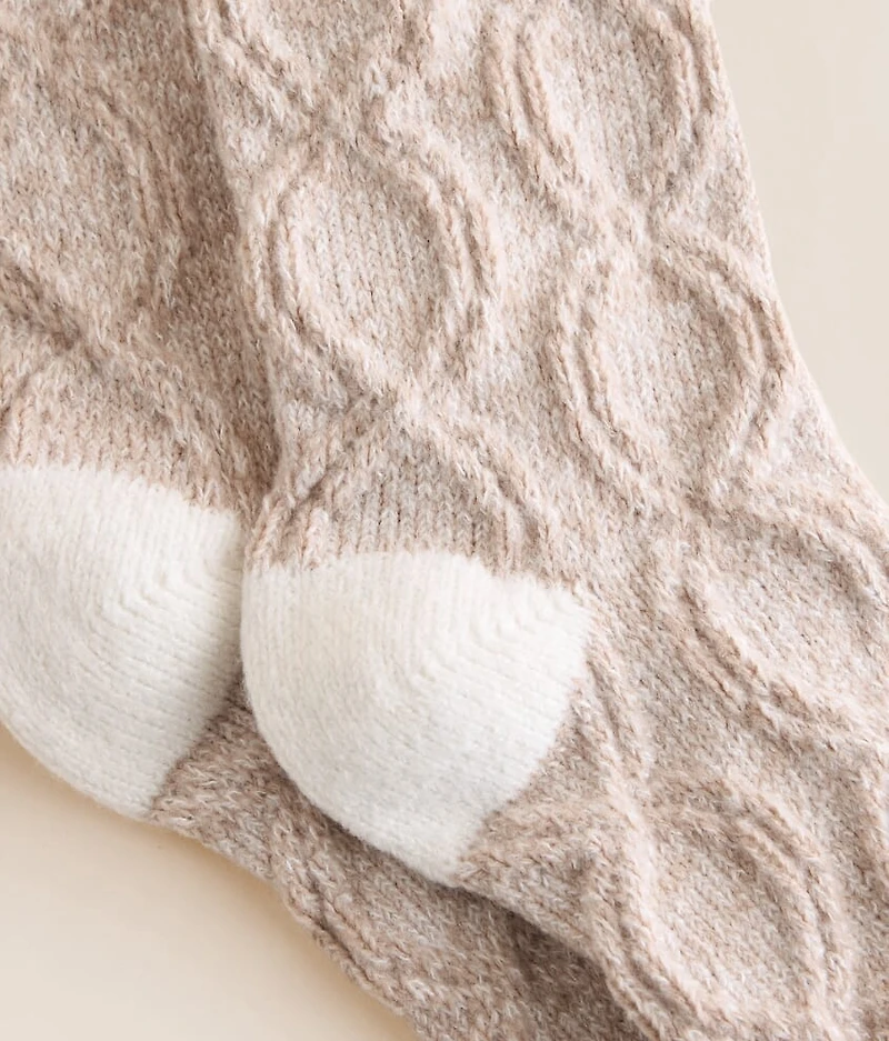 Brushed Knit Socks