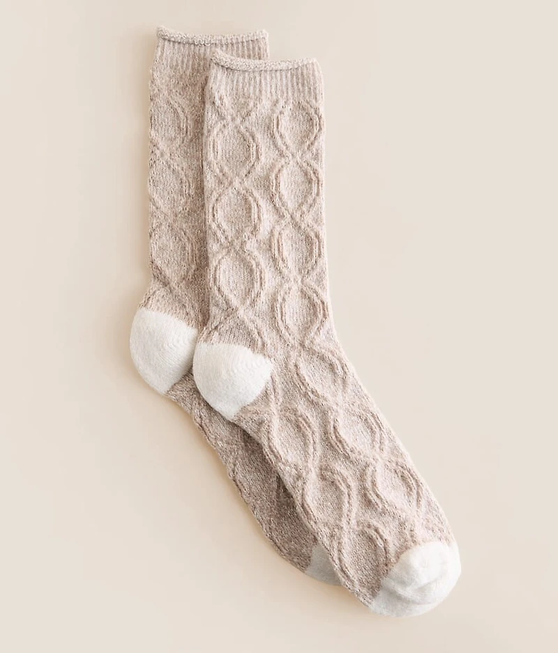Brushed Knit Socks