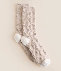 Brushed Knit Socks