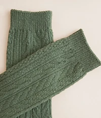 Cable Knit Socks