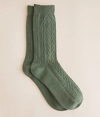 Cable Knit Socks