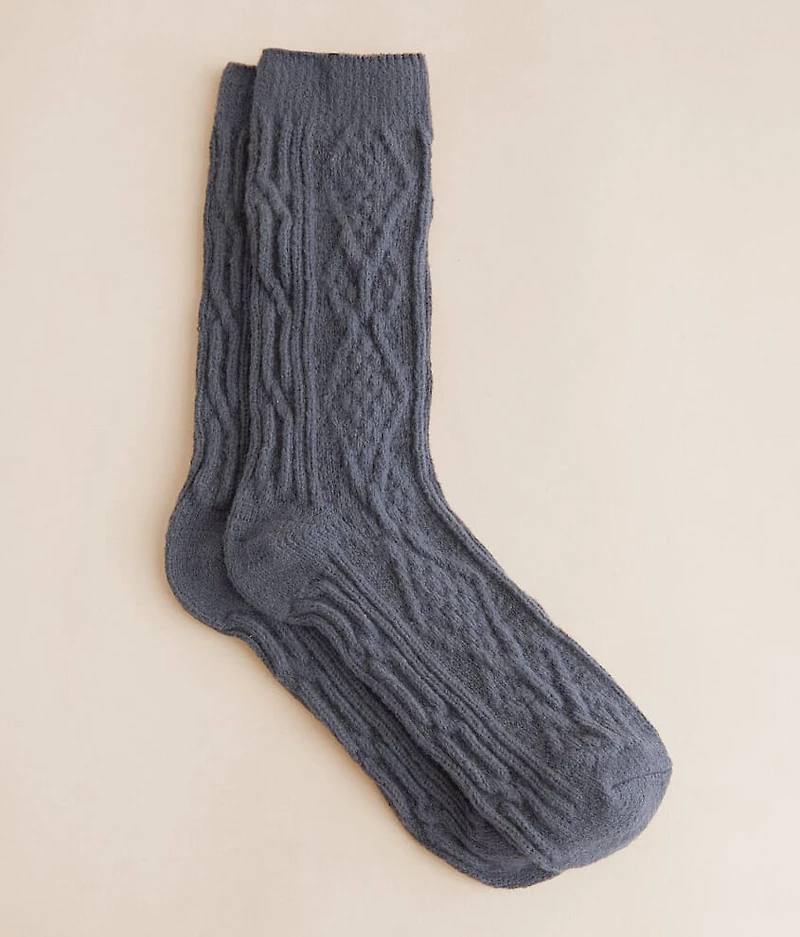 Textured Crew Socks