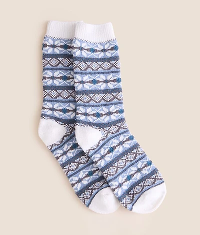 Snowflake Boot Socks