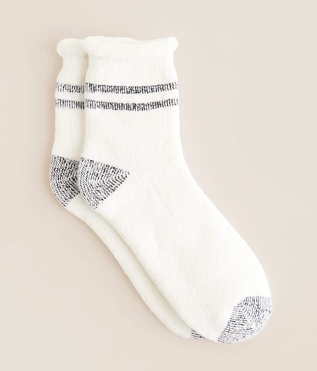 BKE Roll Top Terry Socks