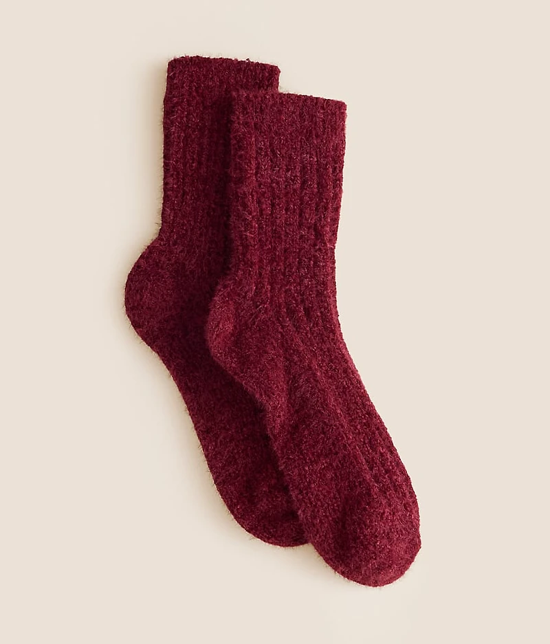 Eyelash Chenille Socks