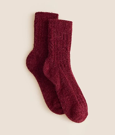 Eyelash Chenille Socks