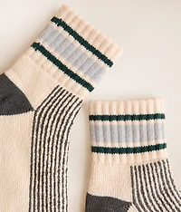 Plush Striped Socks
