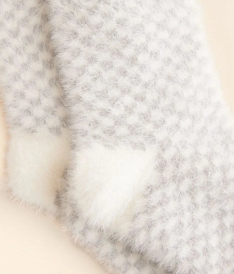 BKE Eyelash Checker Socks