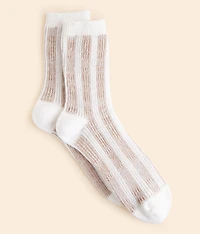 Tonal Stripe Socks