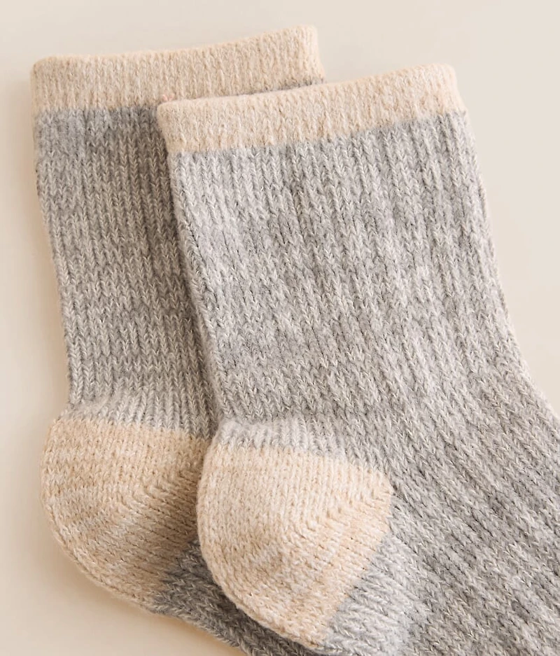 Marled Quarter Socks