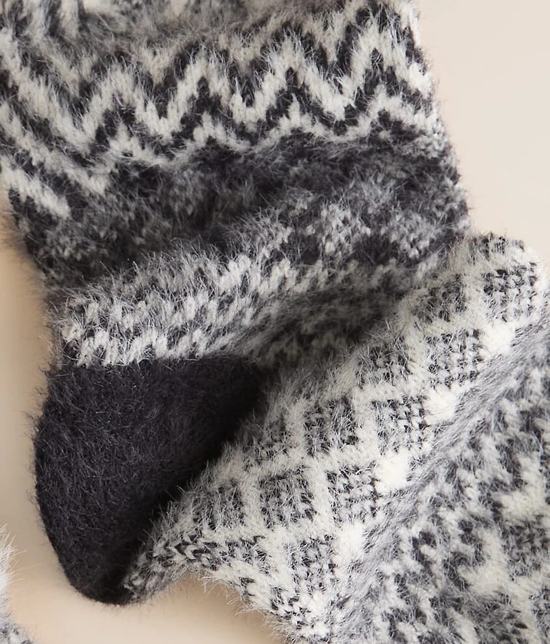 Eyelash Patterned Socks