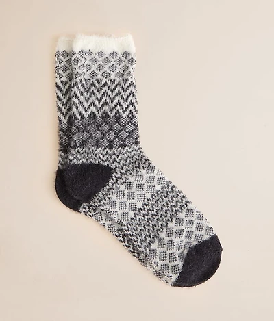 Eyelash Patterned Socks