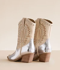Aledo Studded Western Ankle Boot