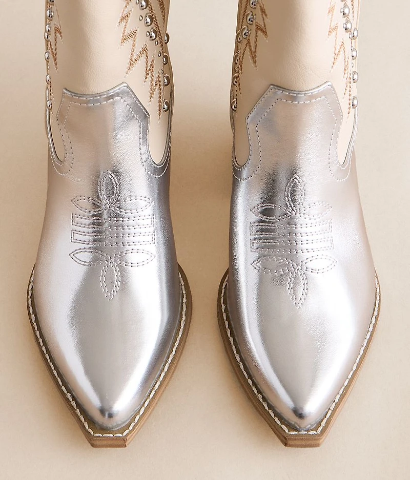 Aledo Studded Western Ankle Boot