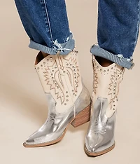 Aledo Studded Western Ankle Boot