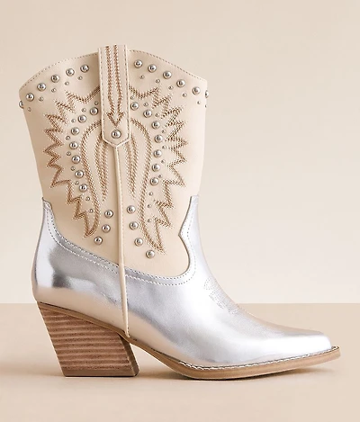 Aledo Studded Western Ankle Boot
