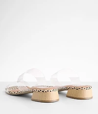 Lucite Heeled Sandal