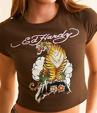 Tiger Cloud Cropped T-Shirt