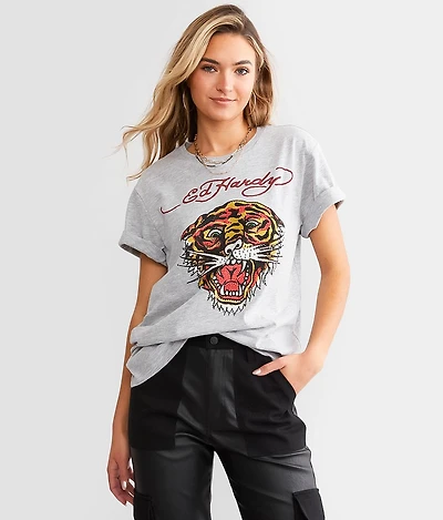 Rhinestone Tiger T-Shirt
