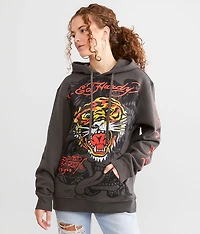 Retro Tiger Hooded Sweatshirt