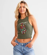 Dragon Heart Cropped Tank Top
