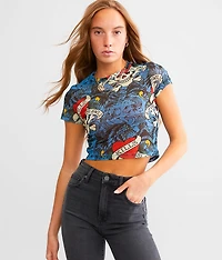 Skulls Cropped T-Shirt