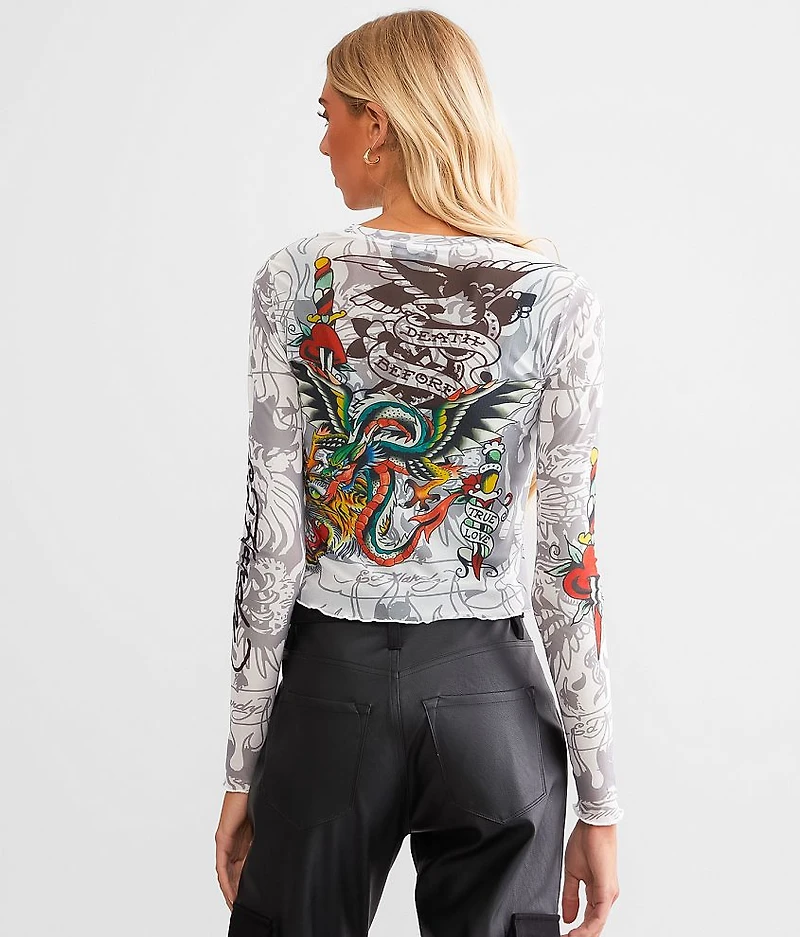 Dragon Dagger Mesh T-Shirt