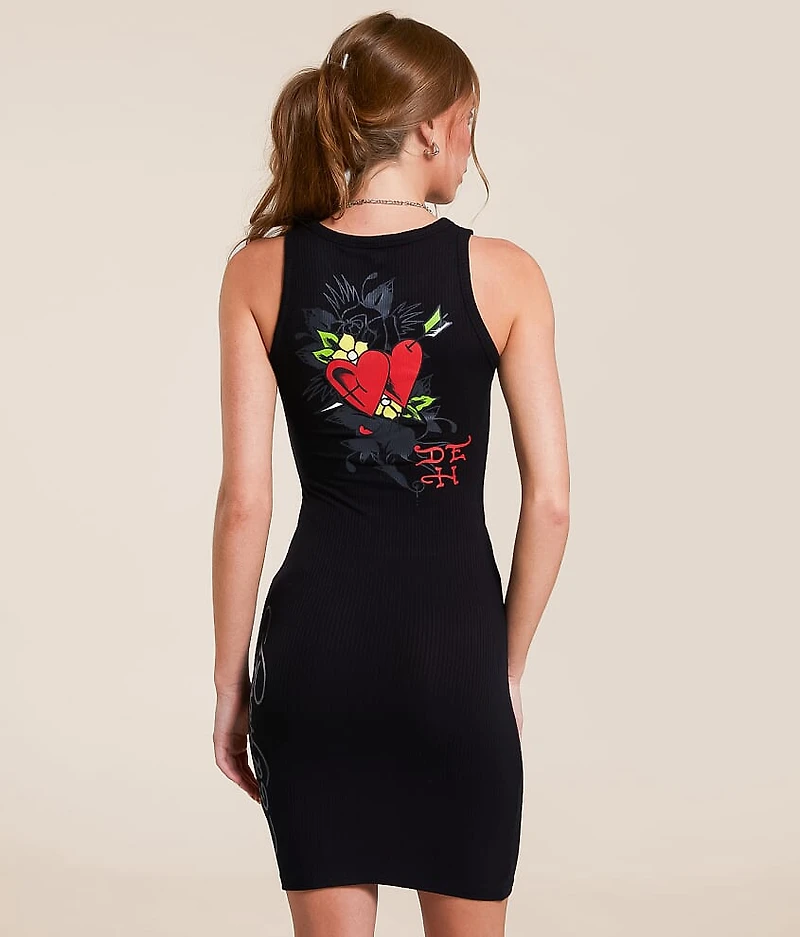 Wings Cut-Out Mini Dress