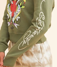 Heart Hooded Sweatshirt
