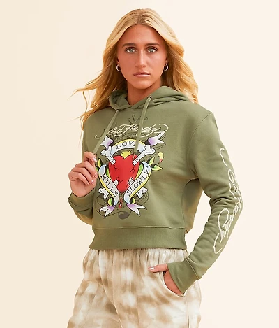 Heart Hooded Sweatshirt