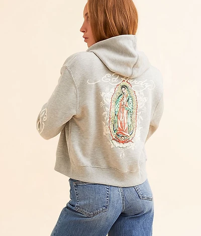 Mary Cropped Hoodie