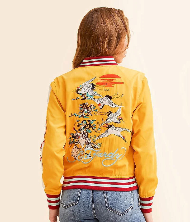Koi Cranes Jacket