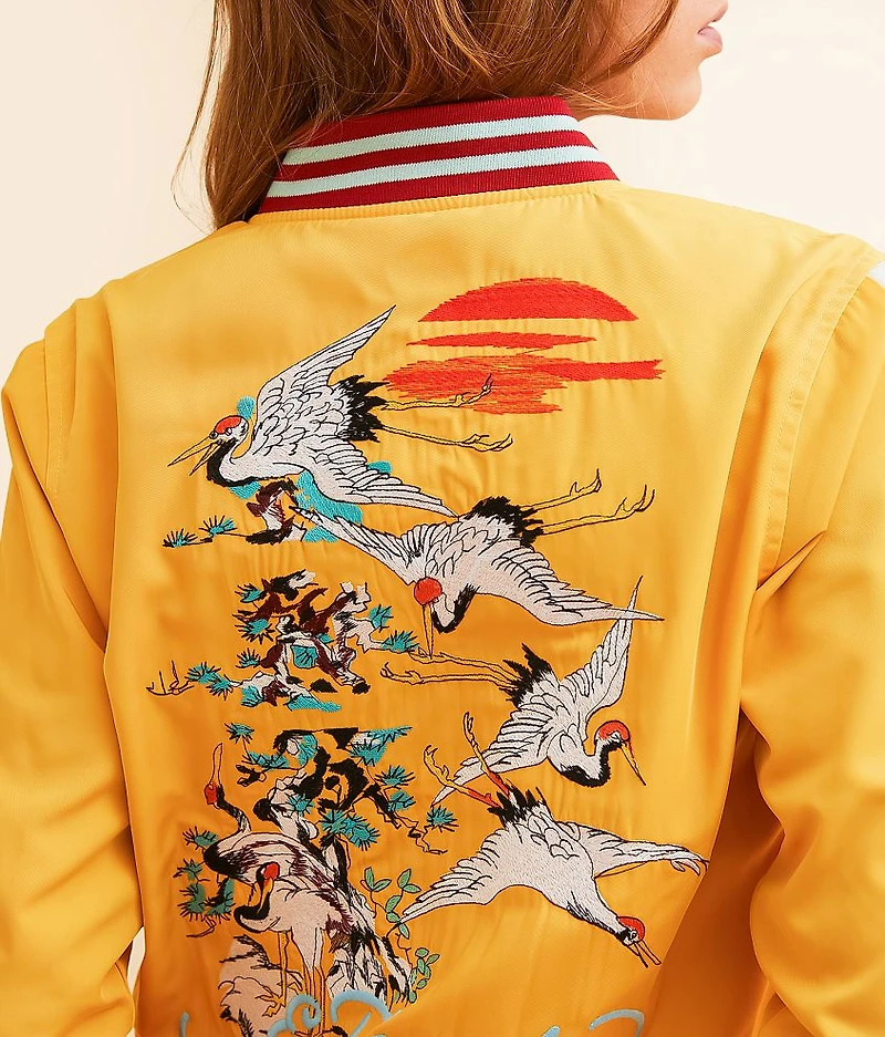 Koi Cranes Jacket