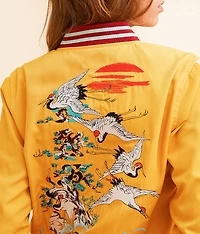 Koi Cranes Jacket