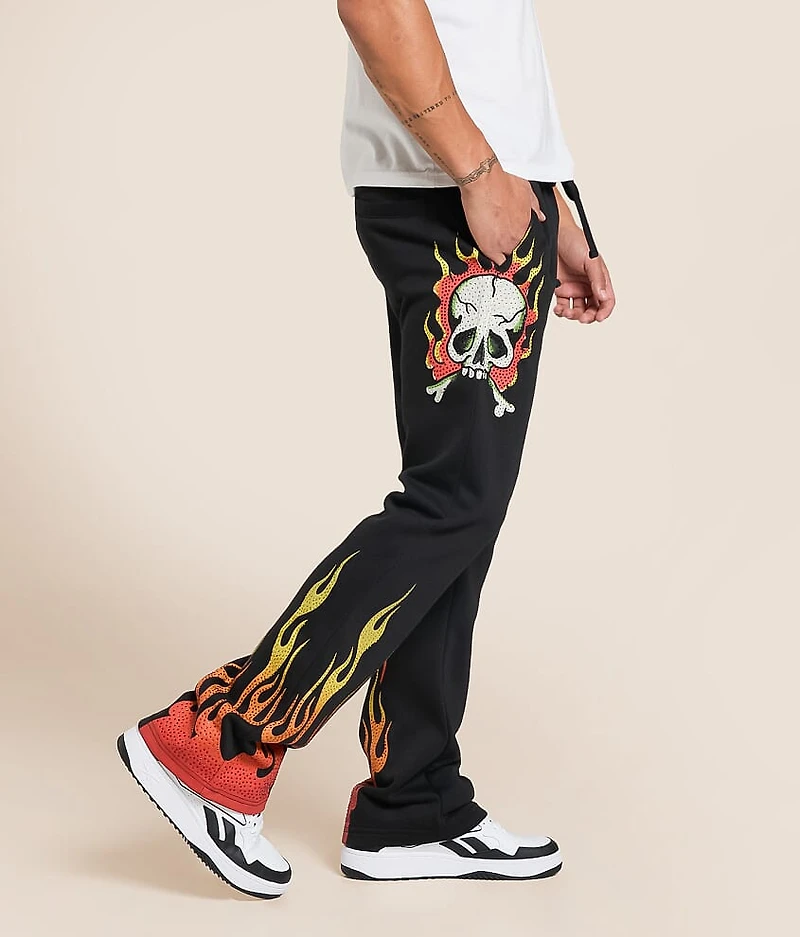 Skull Flames Sweatpant