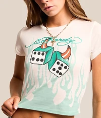 Deviled Dice Baby Cropped T-Shirt
