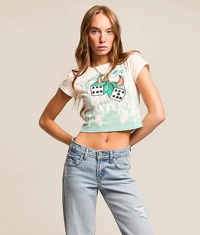 Deviled Dice Baby Cropped T-Shirt
