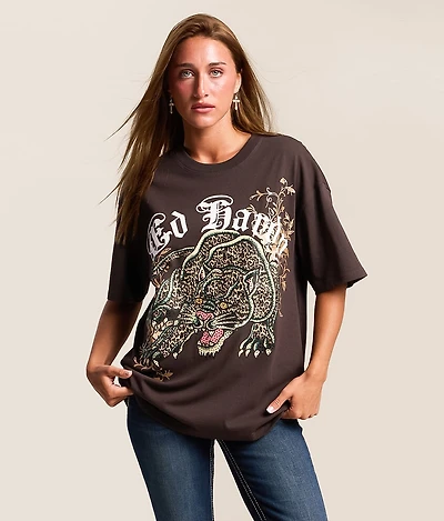Leopard Panther Oversized T-Shirt