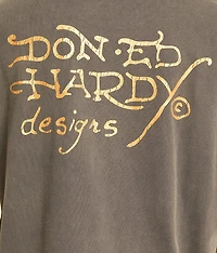 Panther Rose Rhinestone T-Shirt