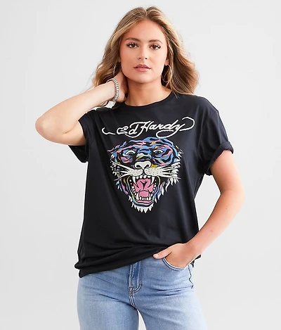 Tiger Head Throwback T-Shirt