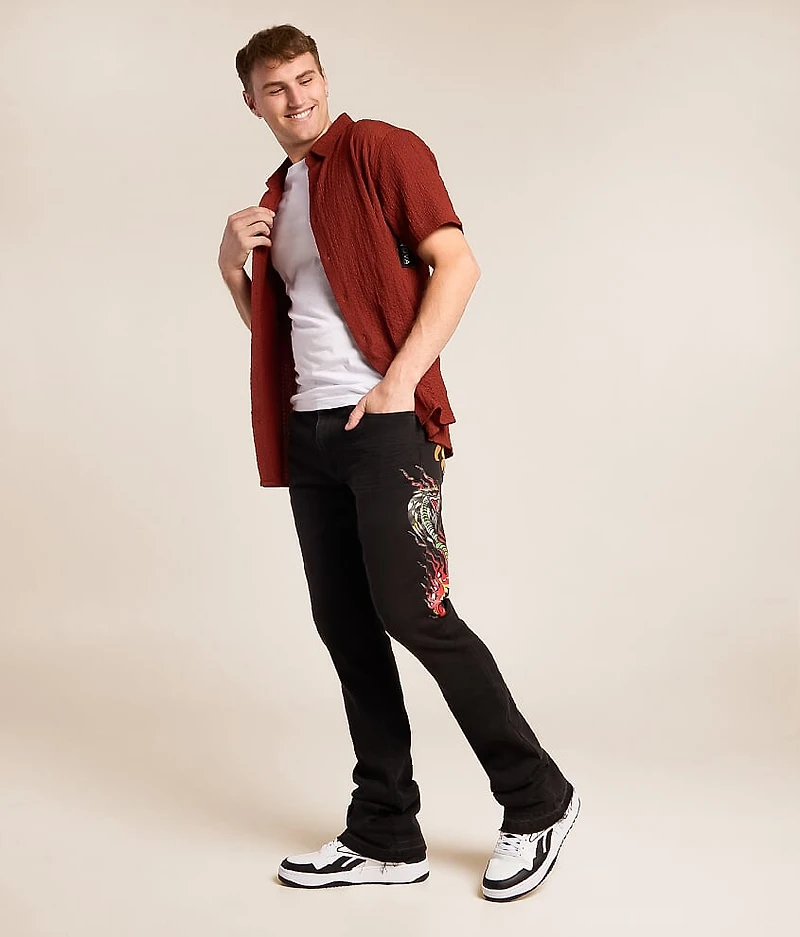 Stacked Boot Stretch Jean