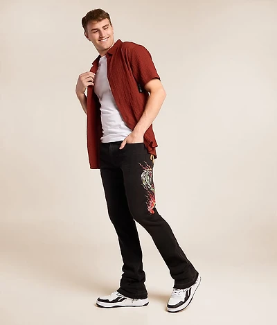 Stacked Boot Stretch Jean