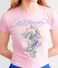 Dragon Cropped Baby T-Shirt