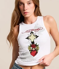 Cross Heart Tank Top