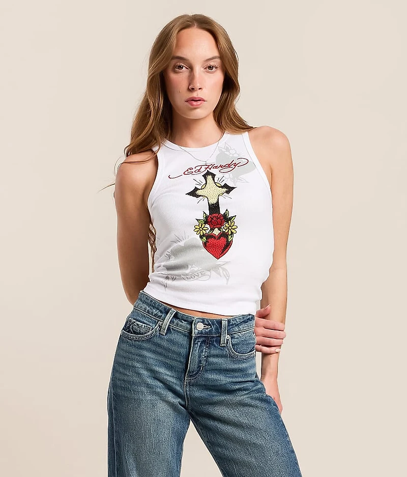 Cross Heart Tank Top