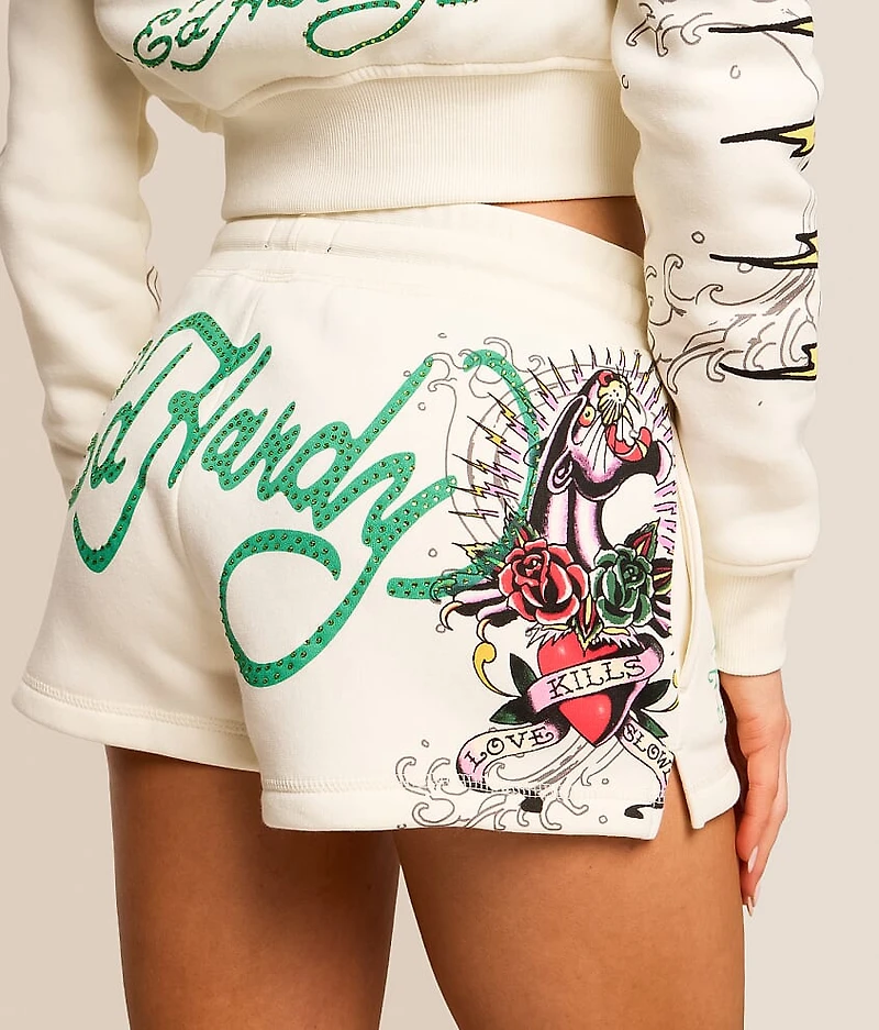 Pink Panther Rhinestone Short