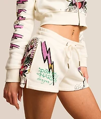 Pink Panther Rhinestone Short